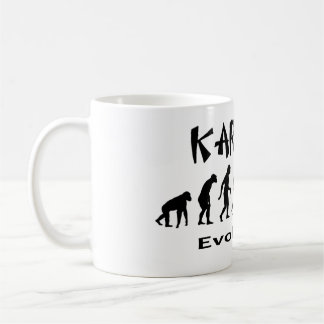 Perfektes Geschenk für jeden in Karate Martial Art Kaffeetasse