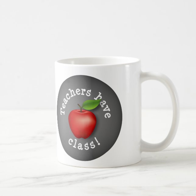 Perfektes Geschenk für Lehrer mit Klasse! Kaffeetasse (Rechts)