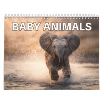 Perfektes Geschenk für Tierliebhaber | Baby-Tiere