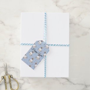 Perfektes glückliches Ostern, Baby Bunny Geschenkanhänger
