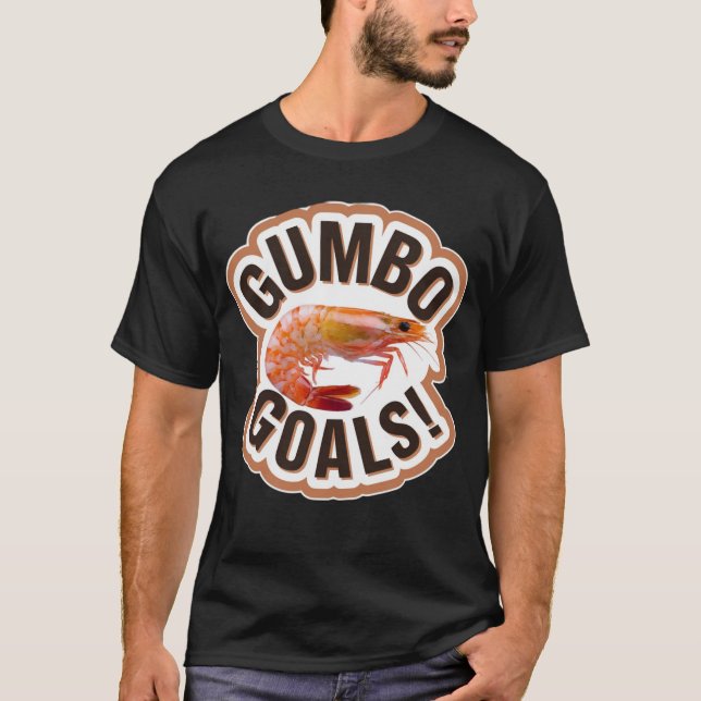 perfektes Gumbo-Design T-Shirt (Vorderseite)