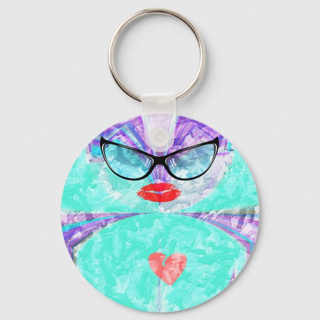 Perfektes Herz Schlüsselanhänger (Vorderseite)