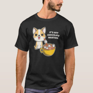 Perfektes Hot-Chocolate-Design für einen Winter-Co T-Shirt