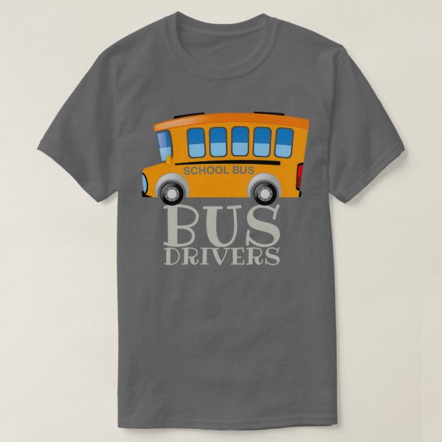 Perfektes Kostüm für Schulbusfahrergeschenk für Va T-Shirt (Design vorne)