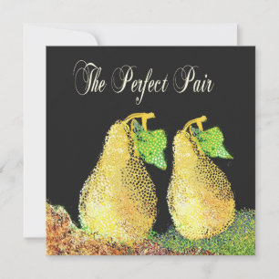 Perfektes Paar individuelle Hochzeitseinladung Einladung