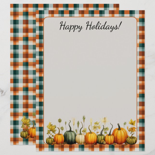 Perfektes Pumpkin Party Halloween Erntedank Fall (Vorne/Hinten)