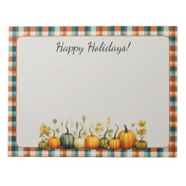 Perfektes Pumpkin Party Halloween Erntedank Fall Notizblock