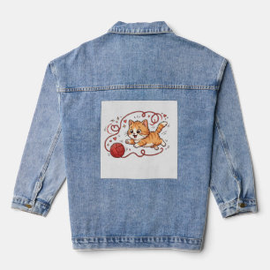 Perfektes Spiel Jeansjacke