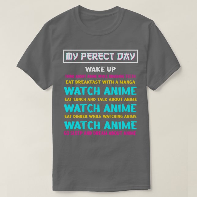 Perfektes TagesangebotCosplay Otaku-Geschenk T-Shirt (Design vorne)