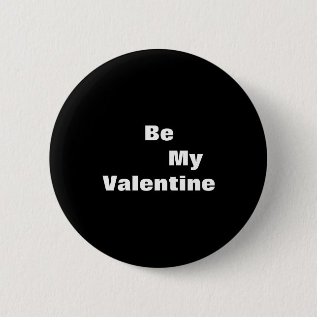 Perfektes Valentinstag T-Shirt Button (Vorderseite)