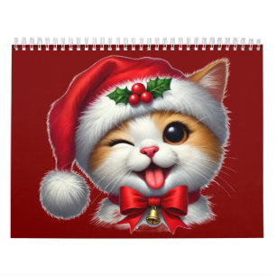Perfektes Weihnachten: 2026 Katzenkalender Kalender