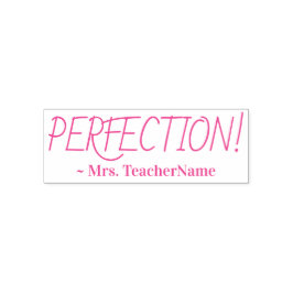 "PERFEKTION!" Tutor Rubber Briefmarke Permastempel