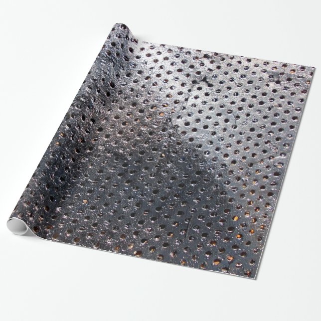 Perforiertes Metallblatt Geschenkpapier (Ungerollt)