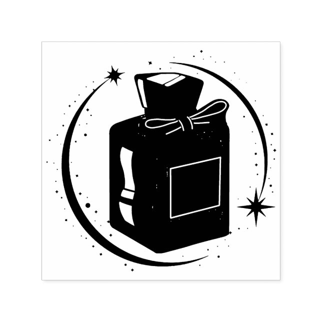 Perfume Self-inking Stamp Permastempel (Design)