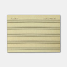 Pergament-Blick-Musik-Personal-optionaler Text und