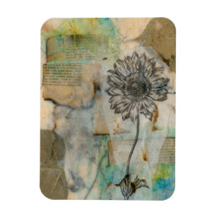 Pergament Blumeni Magnet