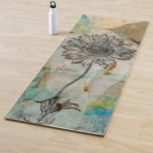 Pergament Blumeni Yogamatte