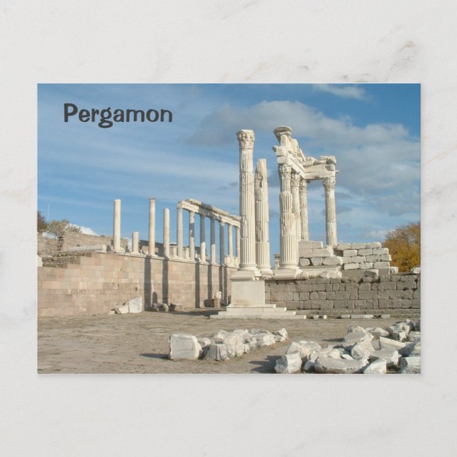 Pergamon Postkarte (Vorderseite)