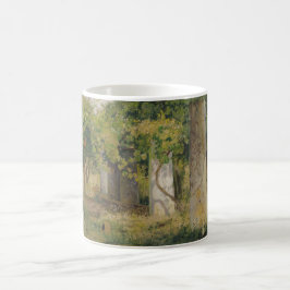 Pergola mit Weintrauben (Weinlandschaft) Kaffeetasse