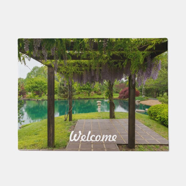 Pergola of Wisteria Fußmatte (Vorderseite)