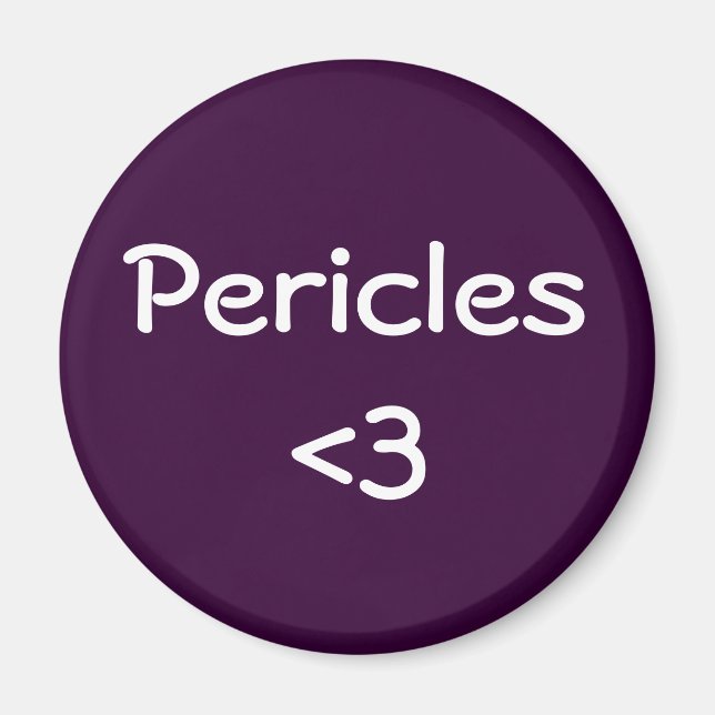 Pericles-Liebe Magnet (Vorne)