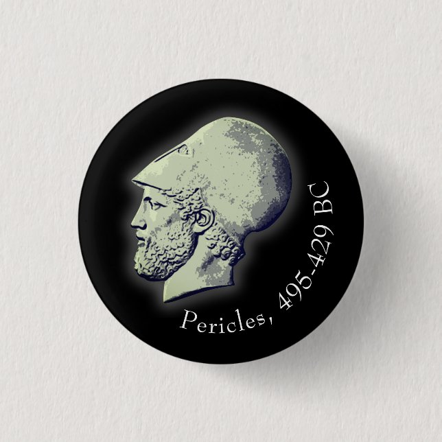 Pericles Portrait Button (Vorderseite)
