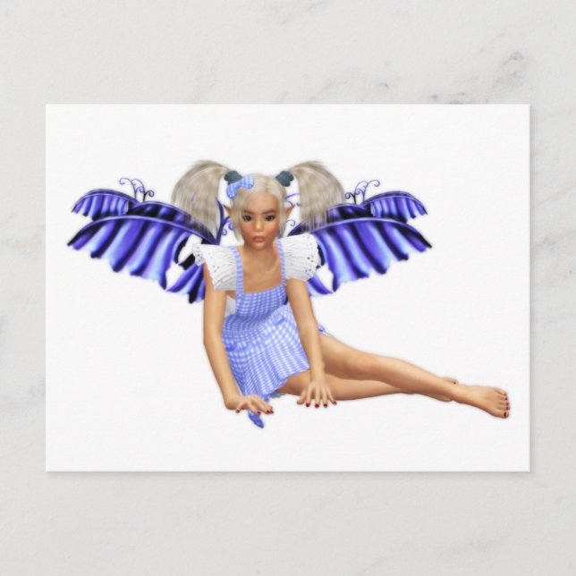 Peridot Fairy Postkarte (Vorderseite)
