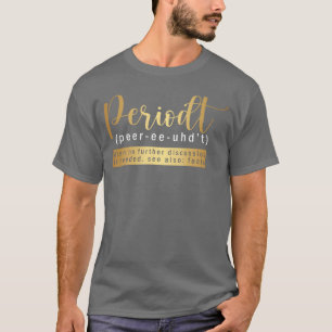 Peridot Lustige Definition Peridot Definieren Wört T-Shirt