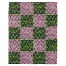 Peridot und Rose Quartz Dragons