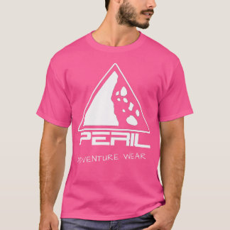 Peril Mountain Logo Camping Wandern Geschenkerlebn T-Shirt
