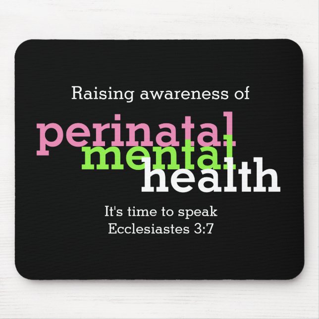 PERINATAL Mental Health Awareness Mousepad (Vorne)