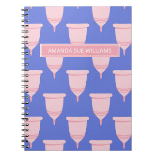 Period / Menstrual Cycle - Your Name /Monogram Not Notizblock