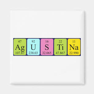 Periodenmagnet Agustina Magnet