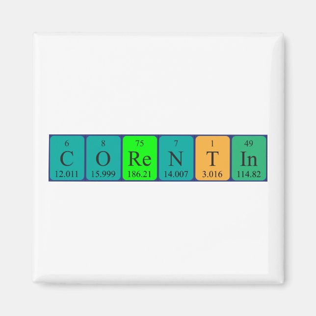Periodenmagnet Magnet (Vorne)