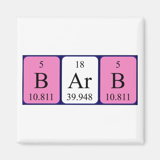 Periodenmagnet Magnet (Vorne)