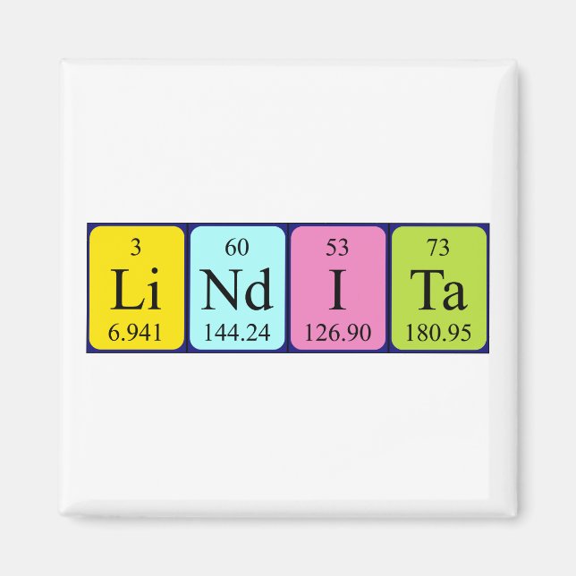 Periodenmagnet Magnet (Vorne)