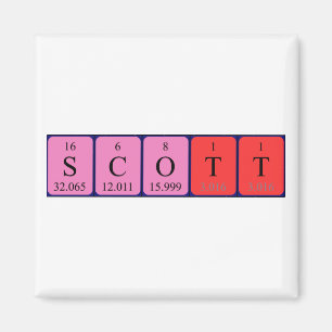 Periodenmagnet von Scott Magnet