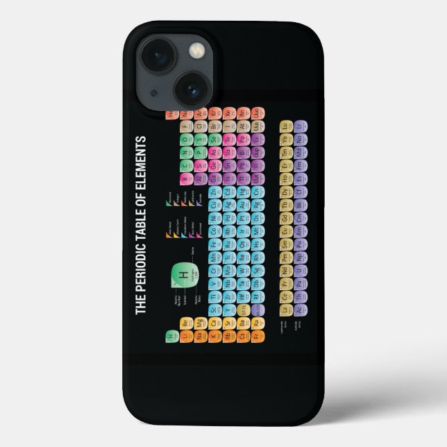 Periodensystem der Elemente Case-Mate iPhone Hülle (Rückseite)