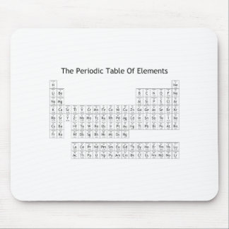 Periodensystem der Elemente Mousepad