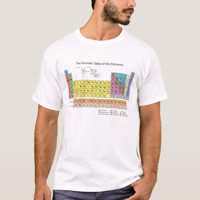 Periodensystem der Elemente T-Shirt (Vorderseite)