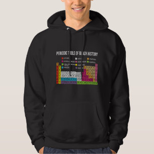 Periodensystem der schwarzen Geschichte, Afroameri Hoodie