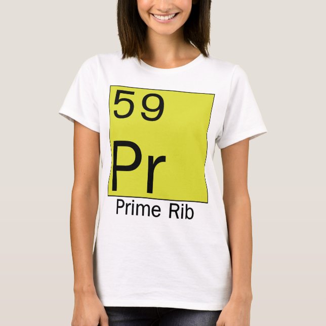 Periodensystem des Elementt-shirts T-Shirt (Vorderseite)
