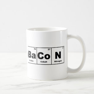 Periodensystem-Speck Kaffeetasse