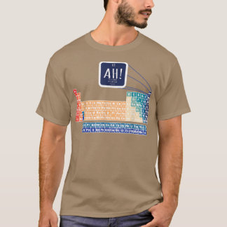 Periodical Table Design Element of Überraschung Sc T-Shirt