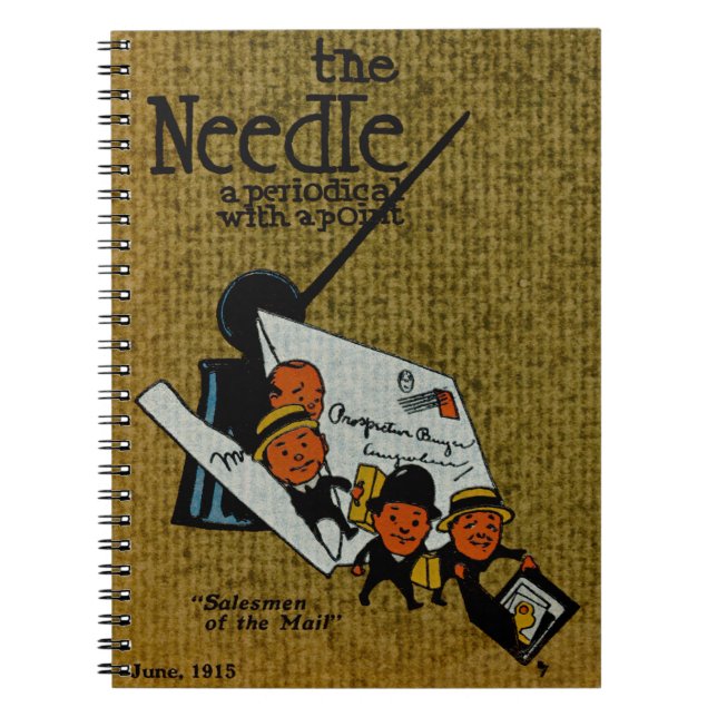 Periodische Abbildung der Nadel Notizblock (Vorderseite)