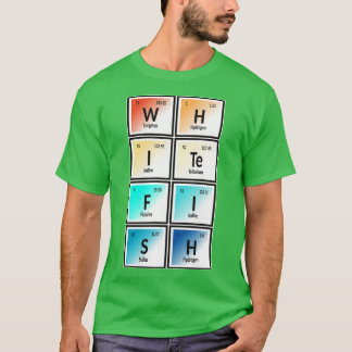 Periodische Tabelle der Whitefish City T-Shirt