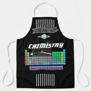 Periodische Tabelle für das Chemic Kit Schürze