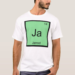Periodische Tabelle für Jarrod Name Chemistry Elem T-Shirt