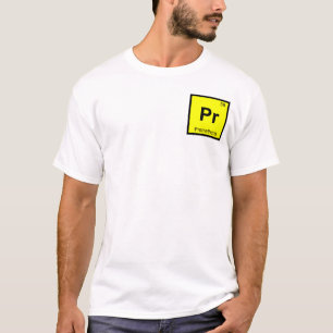 Periodische Tabelle Prometheus Titan Chemie T-Shirt