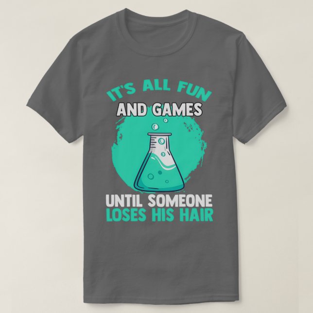 Periodische Tabelle Proton Chemie Atom Hydrogen 3 T-Shirt (Design vorne)